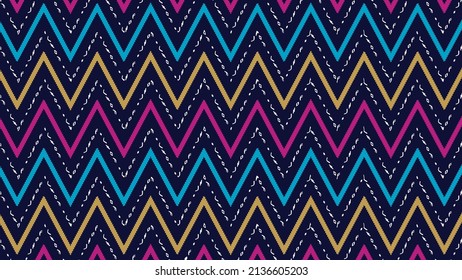 Indoneisan Buginese Traditional Batik Pattern