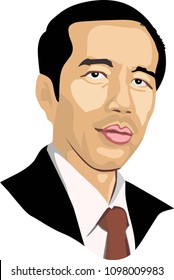 Indonesia - 05242018 : 7th President Of Republic Indonesia - Joko Widodo