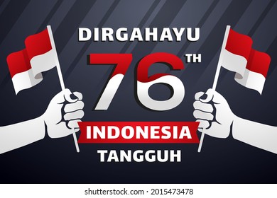 Indonesia 76th independence day, Hari kemerdekaan indonesia ke 76