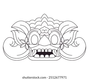 Indonesia Bali mythology creature evil spirit Ogoh-ogoh ancient monster culture ritual Hinduism belief character face design