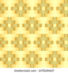 Indonesia Bamboo Wall Texture Pattern Vector Seamless, Gedeg/Gedek Classic Wall from Java, Woven Bamboo Classic for Traditional Java House