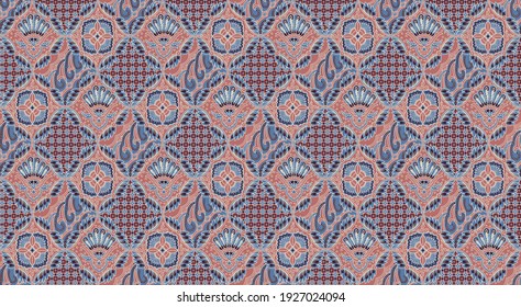 Indonesia Batik Textile Ornament Pattern