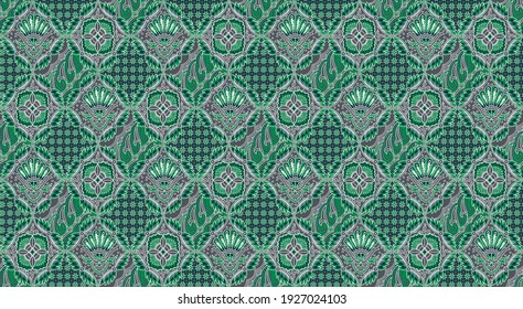 Indonesia Batik Textile Ornament Pattern