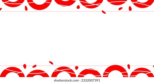 Indonesia birthday background in red and white colors, background with blank area, indonesia independence day background