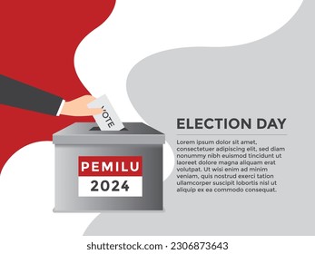 Indonesia election day 2024. Pemilu indonesia 2024