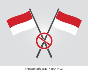 Indonesia Emblem Ban