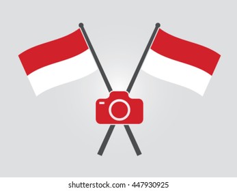 Indonesia Emblem Camera