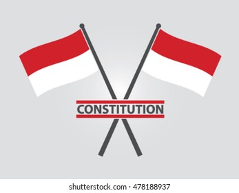 Indonesia Emblem Constitution