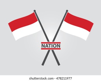 Indonesia Emblem Nation