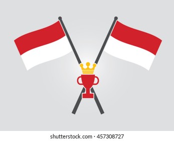 Indonesia Emblem Trophy