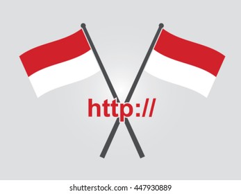 Indonesia Emblem Web Domain