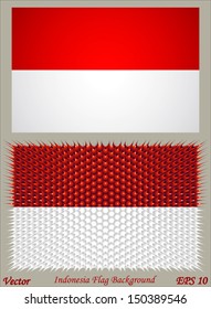 indonesia flag background