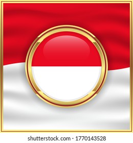 indonesia flag background concept for indonesia independence day