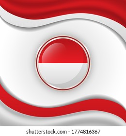 indonesia flag background concept for indonesia independence day
