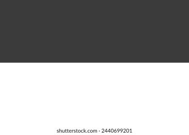 Indonesia flag - greyscale monochrome vector illustration. Flag in black and white