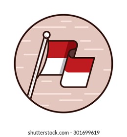 Indonesia Flag Icon