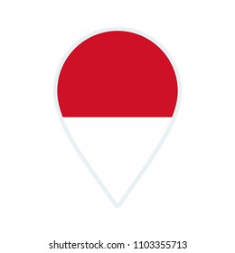 Indonesia Flag Icon. Travel Icon. Travel Destination Of Indonesia. Indonesia Badge. Flag Badge. Monaco Flag Icon. Travel Destination Of Monaco.