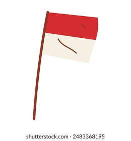 Indonesia Flag. Indonesia Independence Day.
