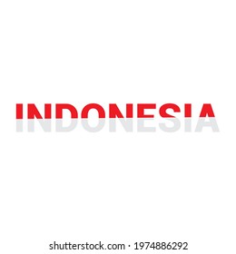 Indonesia Flag Logo Icon Vector Template Stock Vector (Royalty Free ...