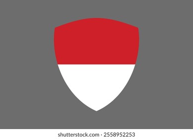 Indonesia flag sign, Indonesia flag vector graphic, Indonesia country flag is a symbol of freedom, National Indonesia flag, vector illustration
