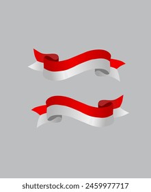 Indonesia flag vector and illustrations " bendera merah putih " different design for download 