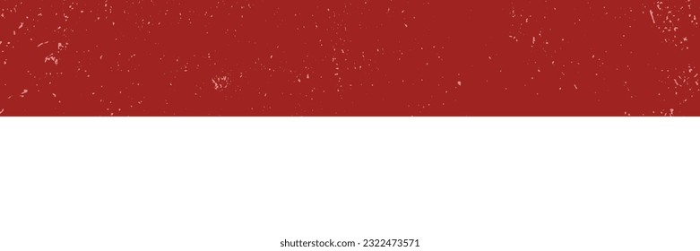 Indonesia flag vintage Banner, vector design