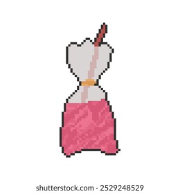 Indonesia ice drink pixel art