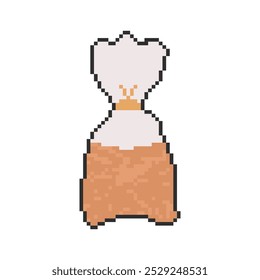 Indonesia ice drink pixel art