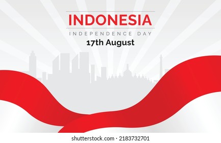 Indonesia independence day, 17 Agustus, bennar, Indonesia flag