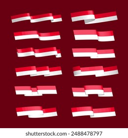 Indonesia Independence day 17 august banner template
