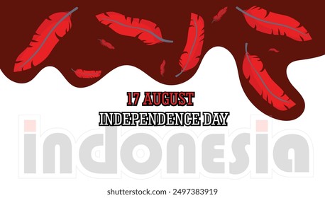 Indonesia Independence Day 17 August background
