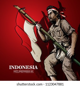 Indonesia independence day background