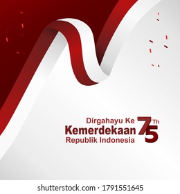 indonesia independence day banner vector, illustration design, relevant to use in big or small banner, poster, get additional for good quality