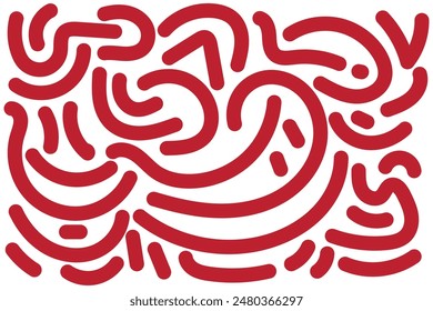 Indonesia Independence Day Celebration Abstract Background Landscape Shape with Red color for your graphic resource