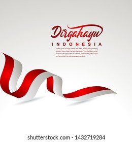 Indonesia Independence Day Celebration Creative Design Illustration Vector Template