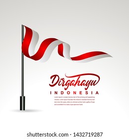 Indonesia Independence Day Celebration Creative Design Illustration Vector Template