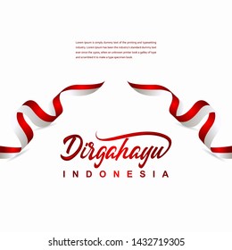 Indonesia Independence Day Celebration Creative Design Illustration Vector Template