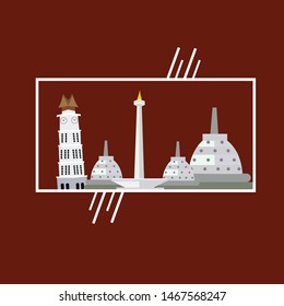 Indonesia Independence Day Celebration Vector Template Design Illustration