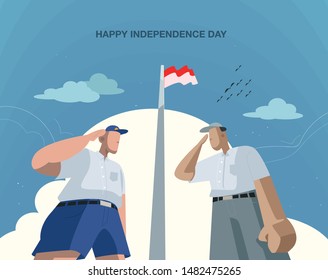 Indonesia Independence Day Ceremony High School Senior High School 