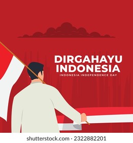Indonesia independence day design template