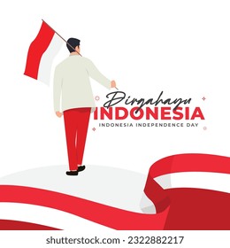 Indonesia independence day design template