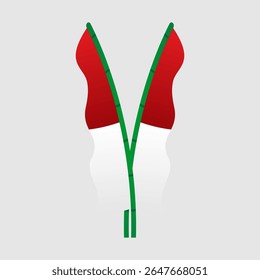 Indonesia Independence Day Gate Vector Design