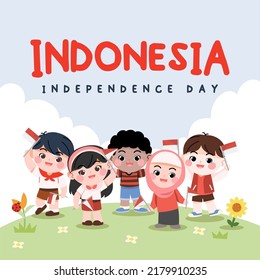 Indonesia Independence Day Social Media Post