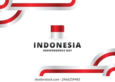 Indonesia Independence Day Vector Design Illustration