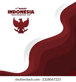  Indonesia Independence Day Vector, perfect for office, company, school, social media, advertising, printing and more