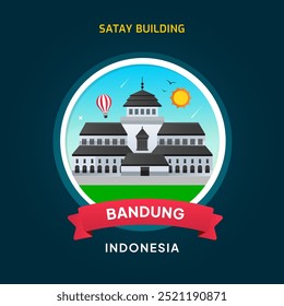 Indonesia Landmark Bandung, Satay Building