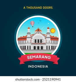 Indonesia Landmark Semarang, A Thousand Doors, Lawang Sewu