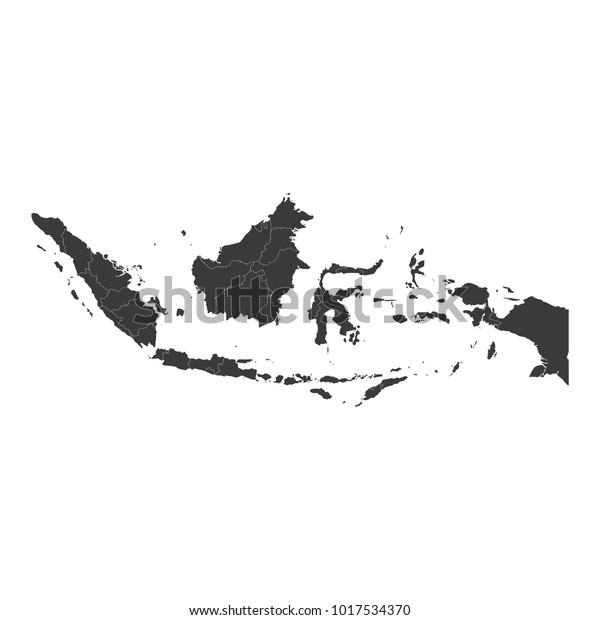 Peta Indonesia Black And White Scribble Map Indonesia Sketch Country Map Stock Vector (Royalty Free)  1079667578 | Shutterstock