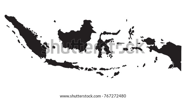 Indonesia Maps Vector Stock Vector (Royalty Free) 767272480 | Shutterstock