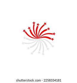 Indonesia national flags icon set, Indonesia independence day icon set vector sign symbol